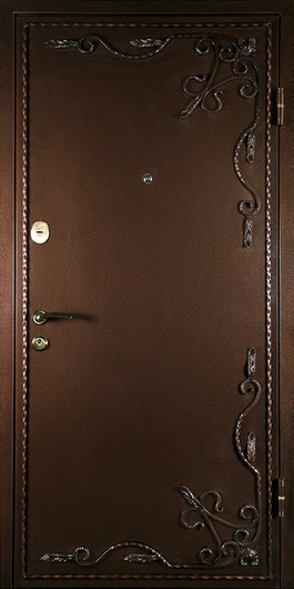 Дверь порошок с ковкой ДК-17