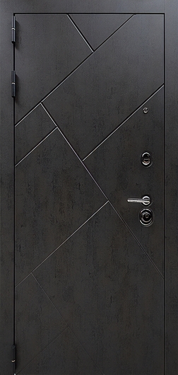 Дверь МДФ с геометрическим рисунком