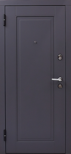 Дверь с МДФ и фрезеровкой