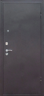 Дверь с отделкой МДФ и зеркалом ДЗ-12