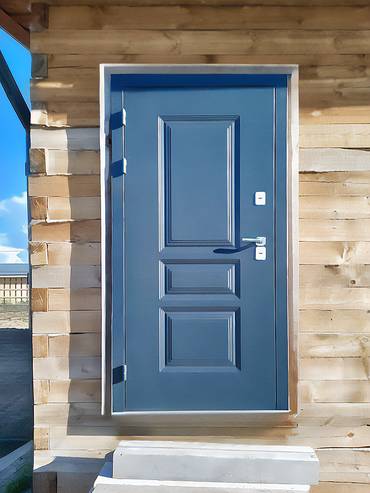 Дверь со штампованным рисунком