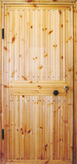 Дверь с вагонкой Евростандарта ДВ-5