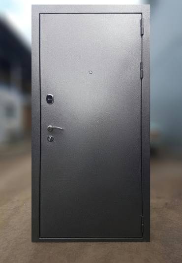 Стальная дверь с порошковым напылением антик