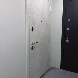 Стальная дверь с отделкой МДФ