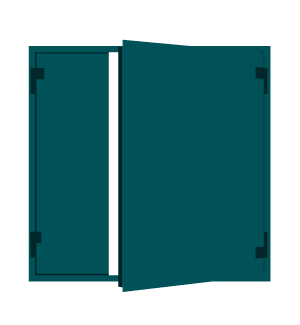 Полуторные ставни грунт-эмаль