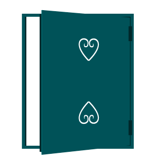 Одностворчатые ставни с порошковым напылением