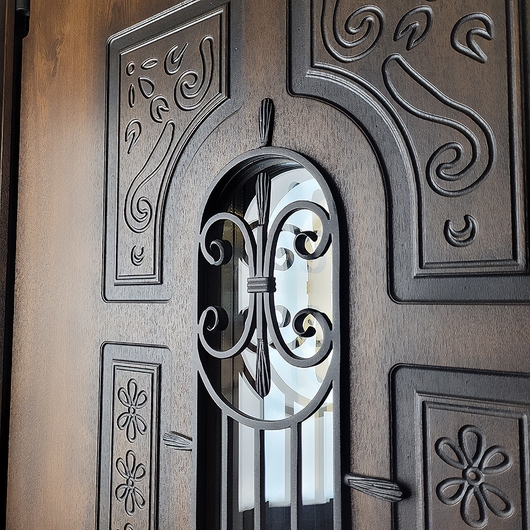 Стекло и решетка