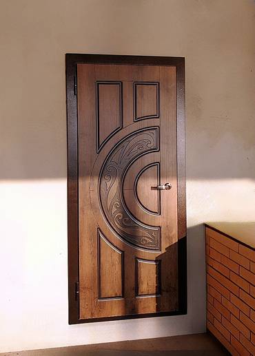 Входная утепленная дверь